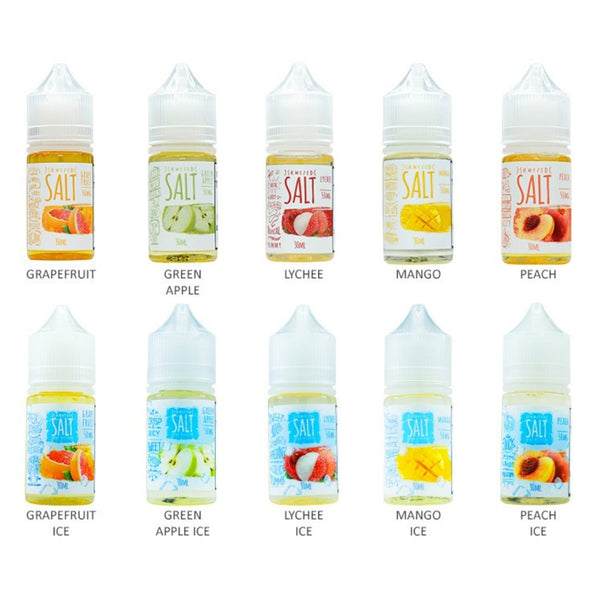 SKWEZED MANGO ICE/ PEACH ICE/ WATERMELON ICE SALTNICS 10ML MIX