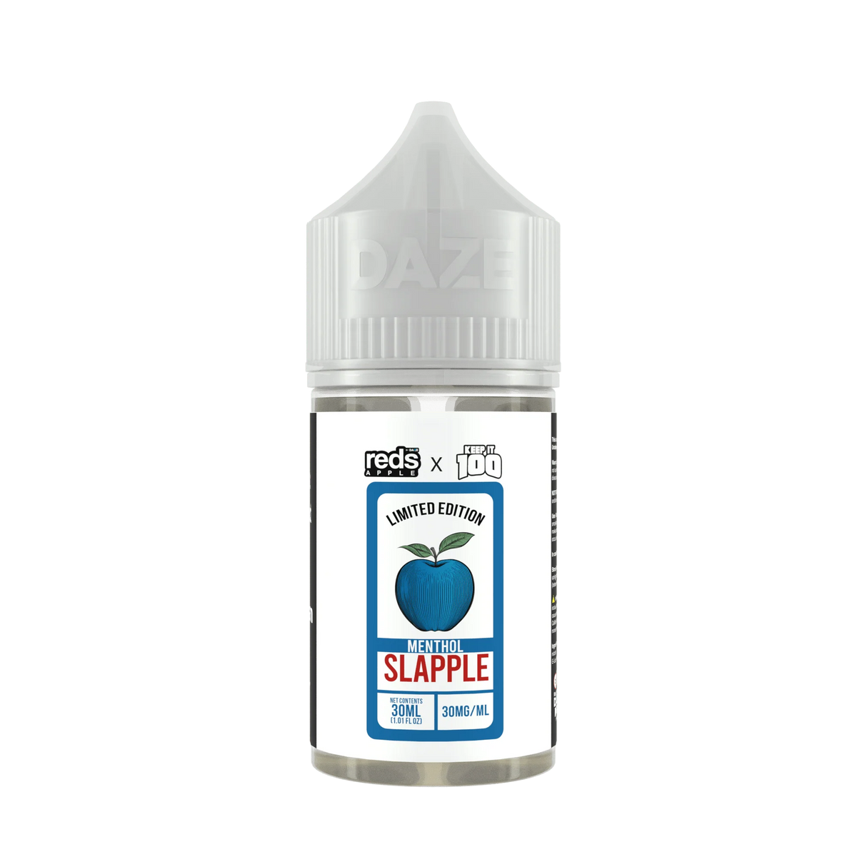 LIMMITED EDITION SLAPPLE MENTHOL REDS 30ML