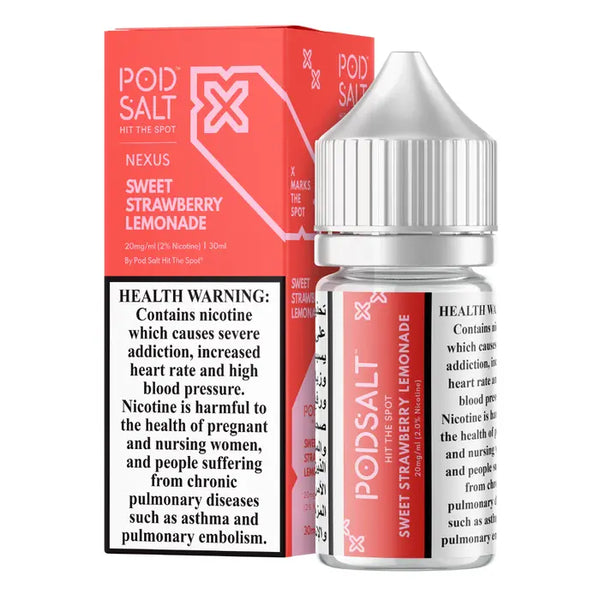 POD SALT NEXUS SWEET STRAWBERRY LEMONADE SALTNIC 30ML