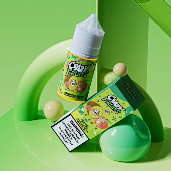 GUAVA PEACH KIWI - TOKYO CRAZY FRUITS 30ML SALTNIC
