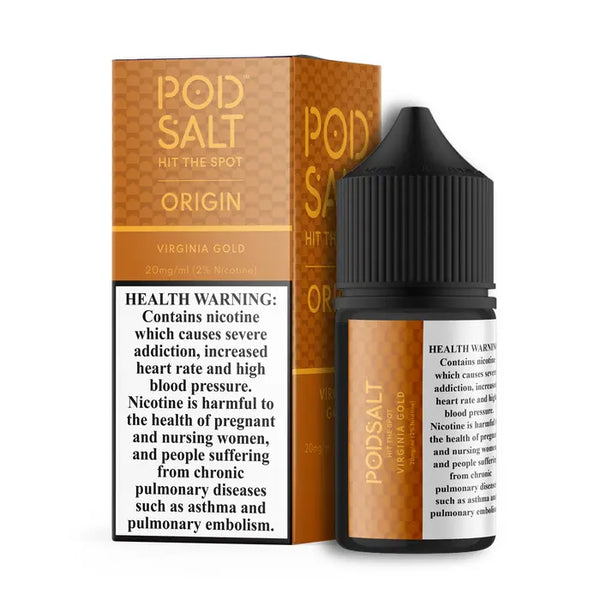 POD SALT ORIGIN VIRGINIA GOLD SALTNIC -30ML