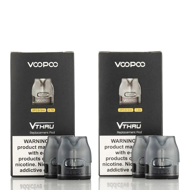 VOOPOO VTHRU Pro Replacement Pod Cartridge (2-Pack)