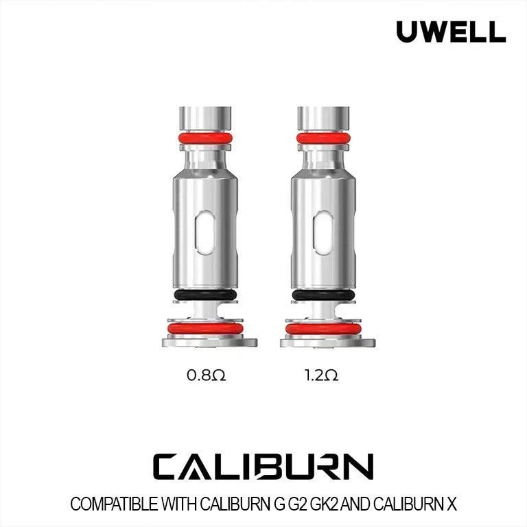 Buy Online Uwell Caliburn-G - G2 - GK2 - KOKO Prime Replacement Coils Galaxy Vapers Buy Online Uwell Caliburn-G - G2 - GK2 - KOKO Prime Replacement Coils Galaxy Vapers