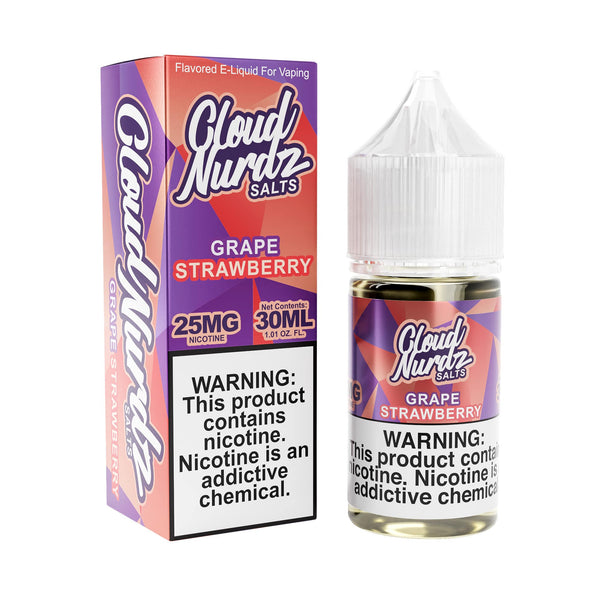Cloud Nurdz Grape Strawberry Salt 30ml