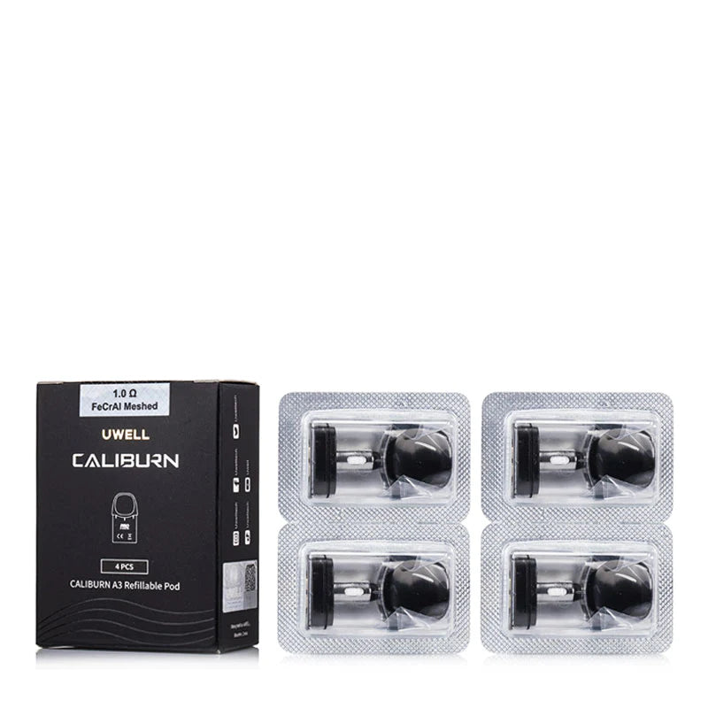 Uwell Caliburn A3 / AK3 / A3S / AZ3 Replacement Pods (4-Pack)