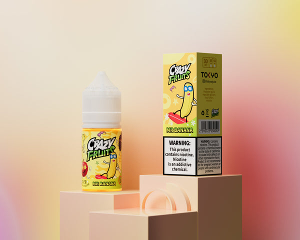 MR BANANA- TOKYO CRAZY FRUITS 30ML SALTNIC