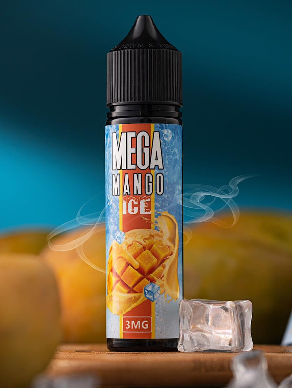 MEGA MANGO ICE E LIQUIDS 60ML - GRAND E LIQUIDS