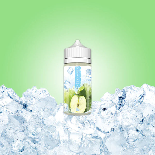 SKWEZED GREEN APPLE ICED E-LIQUID 100ML