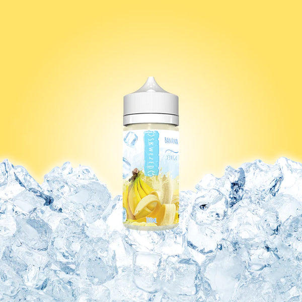 SKWEZED BANANA ICED E-LIQUID 100ML